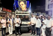 अहेरीत महापरिनिर्वाण दिनानिमित्त भीमज्योत रॅलीतून वाहिली आदरांजली