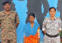 नक्षल सप्ताहाच्या पहिल्याच दिवशी महिला माओवादीचे आत्मसमर्पण