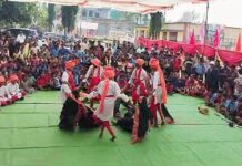 कोंढाळ्यातील क्रीडा संमेलनात सात शाळांच्या विद्यार्थ्यांचा सहभाग