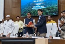 केंद्रीय संरक्षण राज्यमंत्री संजय सेठ दोन दिवसांच्या गडचिरोली दौऱ्यावर