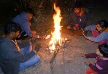 ढगाळ वातावरण निवळताच वाढला थंडीचा कडाका, तापमान 10 अंशांवर