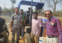 अवैध वाळू उपसा करणारा एक ट्रॅक्टर लागला पोलीस व महसूलच्या गळाला