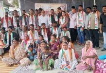 कैकाडी, शिव व समता नगरातील कार्यकर्त्यांचा राष्ट्रवादीमध्ये प्रवेश