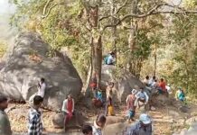 तीन राज्यातील भाविकांची चढला टिपागडचा पहाड, श्रद्धाळूंची गर्दी