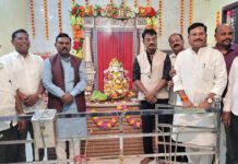 रामनगरात पांचाळ सेवा समितीच्या वतीने विश्वकर्मा मूर्तीची प्रतिष्ठापना