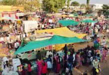 ऐतिहासिक मेघनादाच्या जत्रेसाठी कोंढाळ्यात हजारो भाविकांची गर्दी