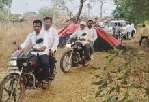 रानटी हत्तीच्या कळपाचा सुर्यडोंगरी, आकापूर, किटाळी शिवारात हैदोस