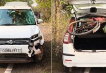 छत्तीसगडच्या कारची सायकलला धडक, दूध विक्रेता जागीच ठार