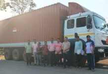 कंटेनरमधून कत्तलीसाठी जाणाऱ्या 38 जनावरांना दिले जीवनदान