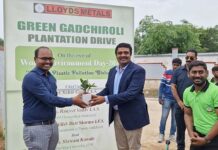 लॅायड्स मेटल्स करणार जिल्ह्यात 11 लाख वृक्षांची लागवड