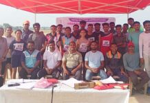 पुण्यातील राज्यस्तरीय ॲथलेटिक्स स्पर्धेसाठी जिल्हा संघाची निवड