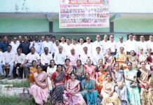 40 वर्षानंतर एकमेकांना भेटले वसंत विद्यालयाचे विद्यार्थी