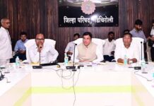 सहपालकमंत्र्यांनी घेतला जि.प.चा विभागानिहाय आढावा