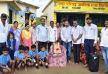 शिवणीपाठ येथे राजर्षी शाहू महाराज जयंती उत्साहात