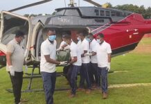 छत्तीसगड सीमेवर ठार नक्षलींना हेलिकॅाप्टरने आणले गडचिरोलीत