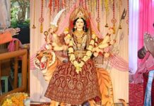 अहेरीच्या राजवाड्यात नवदुर्गा विराजमान, परिवाराची उपस्थिती