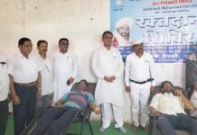 चामोर्शीत निरंकारी मिशनचे रक्तदान शिबीर उत्साहात