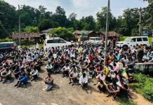 गरंजीटोल्याच्या कोंबडा बाजारात 92 आरोपींकडून 51 वाहने जप्त