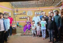 शारदा मंडळाने साकारलेला देखावा ठरला कुरूडचे आकर्षण