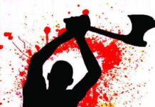 मुलाच्या खुनात सहभागी महिलेला कुऱ्हाडीने वार करत संपविले