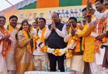 गडचिरोलीत भाजपच्या प्रचाराचा मंत्री बावनकुळेंच्या हस्ते शुभारंभ