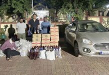 एलसीबीने उघडकीस आणली आलापल्लीतील दारू तस्करी