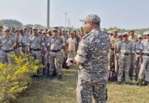 पोलिसांच्या 1076 मनुष्यबळाने सांभाळली केंद्रांवर सुरक्षा व्यवस्था