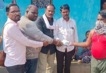 गंभीर आजाराने ग्रस्त नागरिकास धर्मरावबाबांकडून आर्थिक मदत