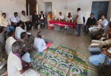 मा.खा.डॅा.अशोक नेते यांनी जाणल्या गांधीनगरच्या समस्या