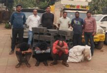 एलसीबीने उघडकीस आणले मोबाईल टॅावर चोरीचे 8 गुन्हे