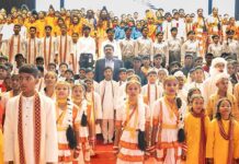 लॉयड्स राज विद्या निकेतनच्या वार्षिकोत्सवात संस्कृतीची झलक