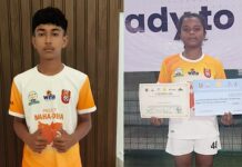 ‘प्रकल्प महादेव’अंतर्गत दोन फुटबॅालपटूंची राज्यस्तरावर झेप