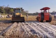 देसाईगंज पोलिसांनी नष्ट केली 19 लाख 67 हजारांची दारू