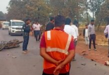 दोन दुचाकींची समोरासमोर धडक, एक ठार; दोघे गंभीर