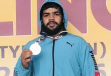 ऑल इंडिया रेसलिंग गेम्समध्ये गोंडवाना विद्यापीठ चमकले