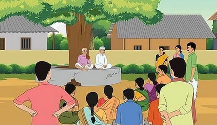illustration-village-panchayat