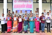 11 माओवाद्यांनी सोडले शस्र, सव्वा वर्षात 123 जण शरण