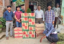 एक्साईज विभागाने राहत्या घरातून जप्त केली एक लाखाची दारू