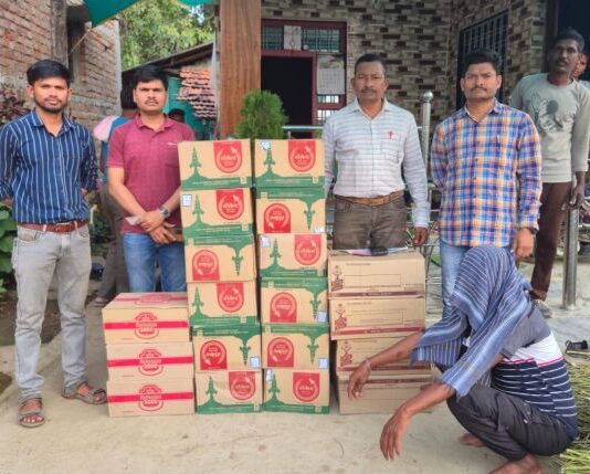 एक्साईज विभागाने राहत्या घरातून जप्त केली एक लाखाची दारू