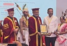 आलापल्लीच्या आयटीआयचा उपराष्ट्रपतींच्या हस्ते झाला गौरव