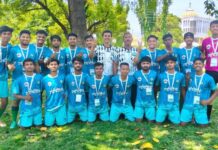 राज्यस्तरीय आंतरजिल्हा फुटबॅाल स्पर्धेत गडचिरोलीने मारली बाजी