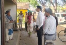 देसाईगंज तालुक्यातील कामांची जिल्हाधिकाऱ्यांनी केली पाहणी