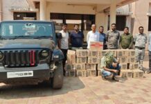 महागड्या ‘थार’मधून सुरू होती बिनबोभाटपणे दारूची तस्करी