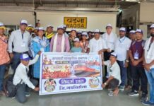 जनजाती सांस्कृतिक समागमासाठी जिल्ह्याचे नागरिक दिल्लीला रवाना