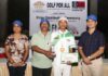 दिव्यंगत्वावर मात करत त्यांनी नागपुरात घेतले गोल्फचे प्रशिक्षण