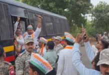 वडसा-अर्जुनी मार्गाच्या दुरुस्तीसाठी आमदारांच्या नेतृत्वात ‘रास्ता रोको’