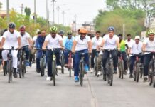 जागतिक सायकल दिनानिमित्त पोलीस दलाची सायकल रॅली
