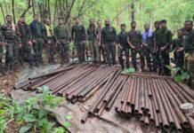 माओवाद्यांचा जंगलातील पुन्हा एक शस्त्रनिर्मिती कारखाना उद्ध्वस्त