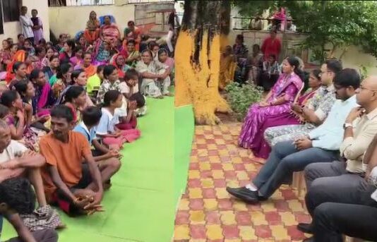 अधिकाऱ्यांच्या चमुची हिरापूरला भेट, शाळेवरील बहिष्कार मात्र कायम