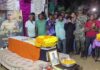 शहीद जवान सुरेश आंबाडारला गावकऱ्यांकडून साश्रुनयनांनी निरोप